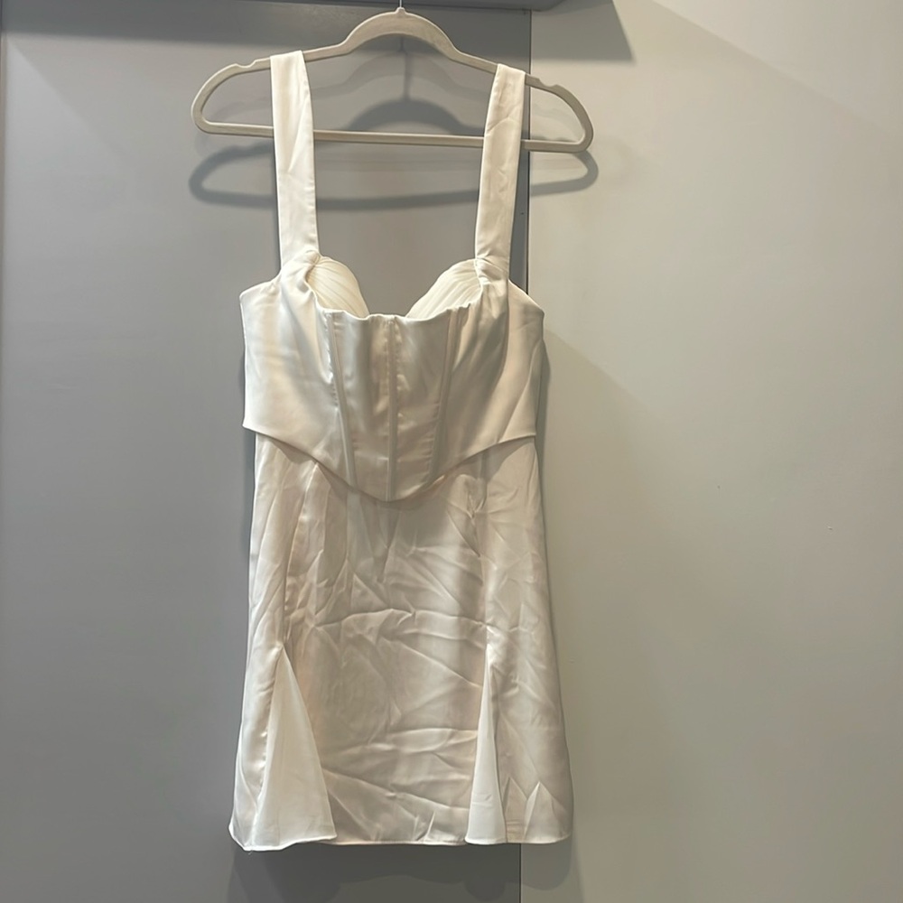 Oh Polly Ivory dress